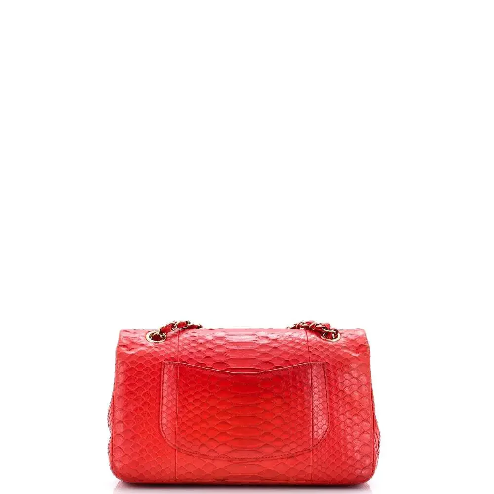 Chanel Classic Double Flap Bag Python #242391C48B - Picture 3 of 8